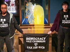 ‘Yobbos com creme’ vandalizam joias da coroa em protesto ‘vergonhoso’ sobre sobremesa 'Yobbos com creme' vandalizam joias da coroa em protesto 'vergonhoso' sobre sobremesa