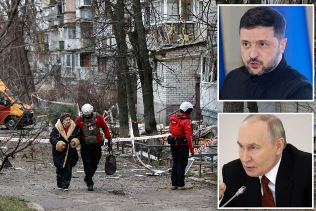 Zelensky diz que os ucranianos só querem Putin morto, já que seu país e a Rússia registram ataques mortais durante a noite com drones
