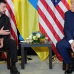 A greve ocorre no momento em que Volodymyr Zelenskyy e Donald Trump se preparam para se encontrar novamente.