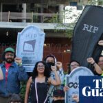 ‘Nossa indústria foi minada’: protesto de trabalhadores de videogame no The Game Awards