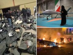 A implantação ‘distinta’ de drones do Irã faz com que o número de mortos aumente em meio a protestos violentos A implantação 'distinta' de drones do Irã faz com que o número de mortos aumente em meio a protestos violentos