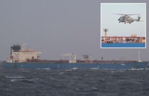 Petroleiro russo, o Grinch, interceptado enquanto EUA e aliados aumentam a repressão de sanções Petroleiro russo, o Grinch, interceptado enquanto EUA e aliados aumentam a repressão de sanções