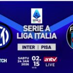 Em andamento! Ao vivo na ANTV: Duelo Inter de Milão x Pisa Série A, Teste para o Capolista