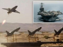 Enxames de drones iranianos representam “ameaça credível” ao grupo de porta-aviões USS Abraham Lincoln, diz especialista em defesa Enxames de drones iranianos representam “ameaça credível” ao grupo de porta-aviões USS Abraham Lincoln, diz especialista em defesa