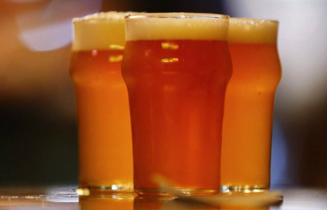 O condado de Sonoma oferece muitas alternativas saborosas ao triplo IPA de classe mundial da Russian River, Plínio, o Jovem. Uma das melhores cervejas do mundo, a Pliny custa uma hora de espera na fila. (Christopher Chung/A Imprensa Democrata)