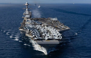 5 dos porta-aviões mais poderosos navegando pelos mares em 2026 USS Carl Vinson no mar