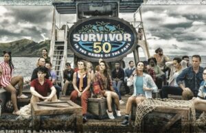 50ª temporada de ‘Survivor’: data de lançamento, elenco completo revelado, como assistir A group of peoplein a tropical envrioment in front of a sign that reads 'Survivor 50'