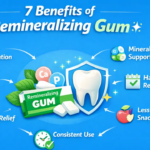 7 benefícios da goma remineralizante para proteção do esmalte entre escovações