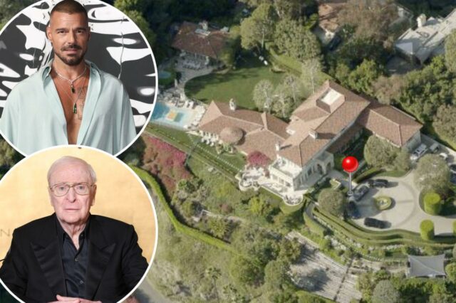 A antiga casa de Ricky Martin e Michael Cain é vendida por menos da metade do preço pedido

