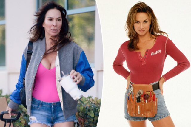 A bomba dos anos 90 canaliza o papel icônico de 'Home Improvement' em Daisy Dukes e regata
