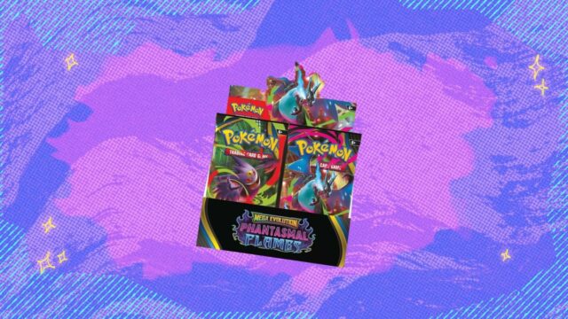 A caixa de exibição do Pokémon TCG: Mega Evolutions Phantasmal A caixa de exibição do Pokémon TCG: Mega Evolutions Phantasmal Flames Booster atingiu o valor de mercado na Amazon