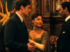 A chave para fazer música para ‘Hedda’: fazer com que o elenco e a equipe respirem e cantem juntos Tessa Thompson como Hedda Gabler em