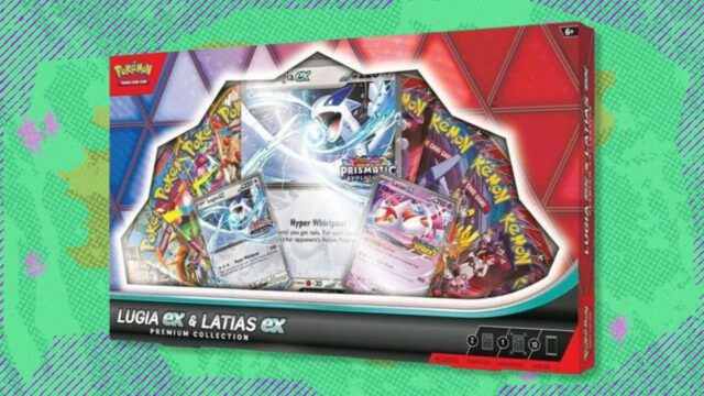 A coleção Pokémon TCG Lugia ex e Latios ex Premium tem US $ 30 de desconto na Amazon
