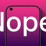 A confusão do iPhone 18 Pro Dynamic Island agora parece estar resolvida | Renderização mostrando câmera selfie no canto superior esquerdo com um 'Não' gigante sobreposto