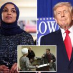 A deputada Ilhan Omar sugere que Trump é o culpado pelo ataque com seringas: 'Tão obcecado por mim'