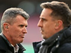 O elogio de Gary Neville ao ressurgimento da estrela do Man Utd desperta a atenção de Roy Keane sobre ele se deixar levar Ratciffe
