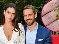 A esposa de Nick Viall, Natalie Joy, revela o anel que ela fez após um aborto espontâneo A esposa de Nick Viall, Natalie Joy, revela um anel especial que ela fez para homenagear bebês perdidos em abortos espontâneos