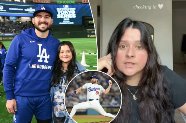 A esposa do apaziguador dos Dodgers, Alex Vesia, compartilha atualizações após a trágica morte de um recém-nascido
