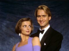 A estrela de Riders, Marcus Gilbert, morre: o ator Rupert Campbell-Black falece após uma batalha contra o câncer aos 67 anos … dois anos depois de encontrar o amor com a co-estrela Lysette Anthony A estrela dos Riders, Marcus Gilbert, faleceu aos 67 anos após uma batalha contra o câncer (foto com a co-estrela Annabel Giles no show de 1993)