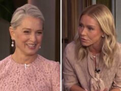 A estrela de ‘The Pitt’ Katherine LaNasa se une a Kelly Ripa em ‘Live’: “Nós dois temos esses maridos realmente lindos, não é?” A estrela de 'The Pitt' Katherine LaNasa se une a Kelly Ripa em 'Live': “Nós dois temos esses maridos realmente lindos, não é?”