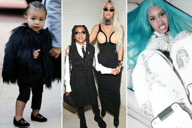 A evolução do estilo de North West ao longo dos anos: do bebê Balenciaga ao adolescente de cabelo azul

