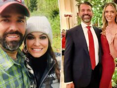 A ex-Kimberly Guilfoyle de Donald Trump Jr. reage ao seu noivado com Bettina Anderson A ex-Kimberly Guilfoyle de Donald Trump Jr. reage ao seu noivado com Bettina Anderson