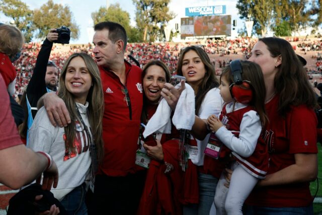Curt Cignetti's daughter revealed his reaction to national title.