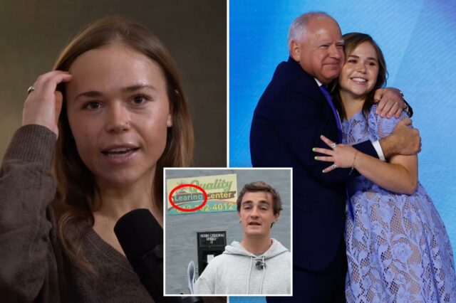 A filha de Tim Walz, Hope, fala depois que ele A filha de Tim Walz, Hope, fala depois que ele abandona a disputa para governador de Minnesota em meio a um suposto escândalo de fraude de um bilhão de dólares na Somália