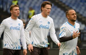 A mídia italiana reage ao envolvimento de Rasmus Hojlund e Scott McTominay na caótica vitória do Napoli Gráfico de Scott McTominay