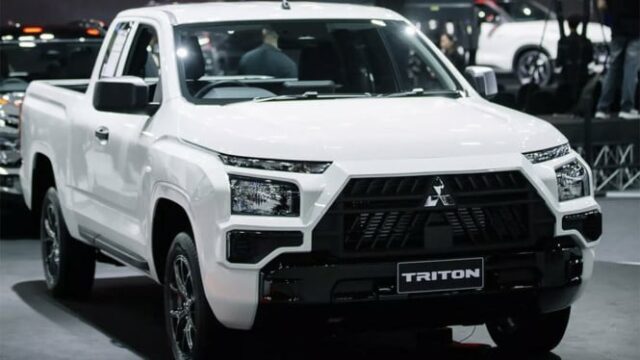 A nova cara do Mitsubishi Triton aparece silenciosamente, este mercado chega primeiro
