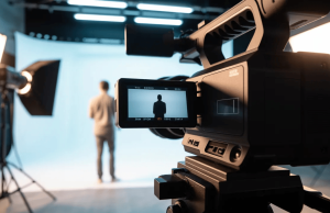 A pesquisa YouGov sugere que o endosso de marcas de jogos de azar de celebridades não faz muito para o americano médio A pesquisa YouGov sugere que o endosso de marcas de jogos de azar de celebridades não faz muito para o americano médio. Câmera de vídeo filmando a silhueta de uma pessoa em um estúdio com equipamento de iluminação profissional ao fundo.