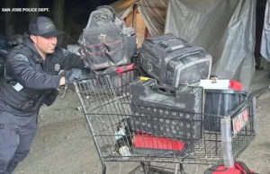 A polícia de San Jose recupera US$ 15 mil em ferramentas roubadas do acampamento na véspera de Ano Novo A polícia de San Jose recupera US$ 15 mil em ferramentas roubadas do acampamento na véspera de Ano Novo