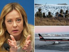 A primeira-ministra italiana, Giorgia Meloni, duvida que Trump use a força militar na Groenlândia e pede uma forte presença da OTAN no Ártico A primeira-ministra italiana, Giorgia Meloni, duvida que Trump use a força militar na Groenlândia e pede uma forte presença da OTAN no Ártico