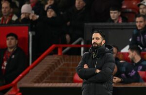 A promessa de Ruben Amorim aos torcedores do Man Utd será posta à prova após sua saída Ruud van Nistelrooy de perto.