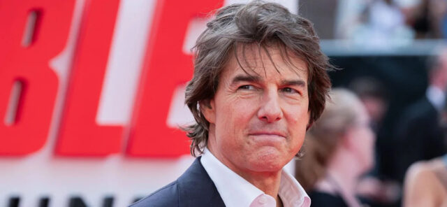 Tom Cruise na estreia global de The Final Reckoning em Londres, Reino Unido