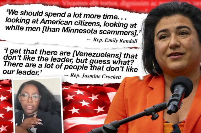 A semana em mentiras: Emily Randall difama homens brancos, Jasmine Crockett compara Maduro e Trump e muito mais
