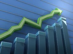 A startup de segurança de dados Cyera atinge avaliação de US$ 9 bilhões seis meses depois de ser avaliada em US$ 6 bilhões Graph with positive budget prediction outlook