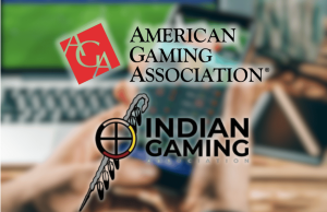 AGA e Indian Gaming Association instam o Congresso a restringir os mercados de previsão de criptografia que ameaçam as apostas AGA e a Indian Gaming Association instam o Congresso a restringir os mercados de previsão de criptografia que ameaçam as apostas. Logotipos da American Gaming Association e da Indian Gaming Association em um cenário confuso de apostas esportivas, ilustrando seu apelo conjunto ao Congresso para restringir os mercados de previsão de criptografia.