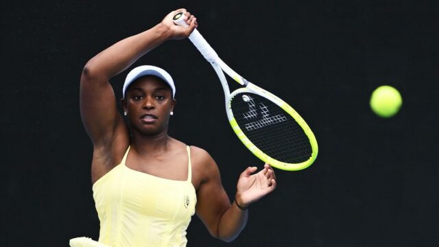 AO 2026: O ex-campeão do Aberto dos Estados Unidos, Sloane Stephens, passa pelas eliminatórias em Melbourne
