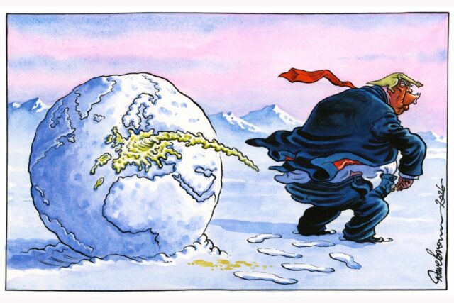 Donald Trump parece persistir em pensar que nem a Ucrânia nem a Rússia levam a sério o fim dos combates (AFP/Getty)