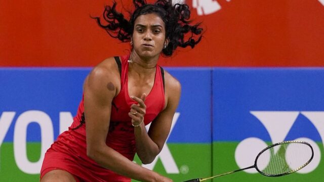 Aberto da Malásia: Sindhu vence Sung Shuo Yun, do Taipé Aberto da Malásia: Sindhu vence Sung Shuo Yun, do Taipé Chinês, na rodada de abertura