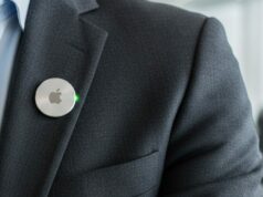 Acho que sei o que é o pin da Apple e definitivamente sei o que não é Acho que sei o que é o pin da Apple e definitivamente sei o que não é | A renderização mostra o formato relatado