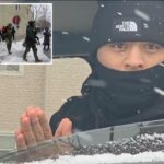 Agente do ICE ataca manifestante durante busca por suposto agressor sexual infantil: ‘É quem você está protegendo’