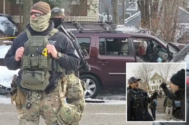 Agentes federais envolvidos no tiroteio em Minneapolis em meio à Agentes federais envolvidos no tiroteio em Minneapolis em meio à repressão massiva do ICE