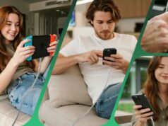 Agora é o momento perfeito para estocar cabos USB-C Pessoa usando cabo SwaggWood USB-C