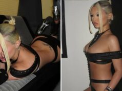 Alabama Barker posa em lingerie sexy Alabama Barker deixa pouco para a imaginação em ajuste sexy