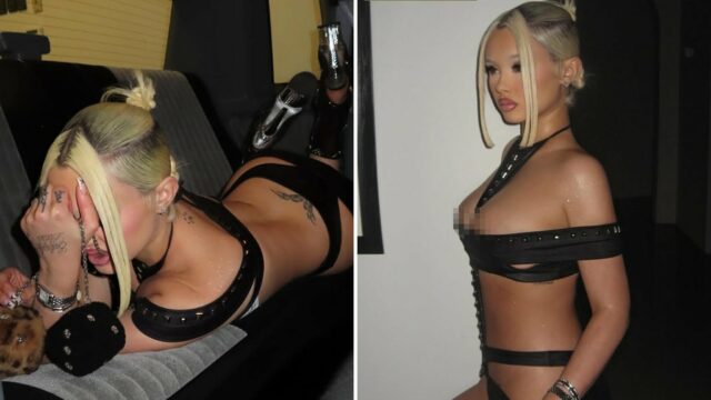 Alabama Barker deixa pouco para a imaginação em ajuste sexy