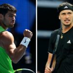 Alcaraz x Zverev, semifinal do Australian Open 2026: visualização, registro de confronto direto, informações de transmissão ao vivo