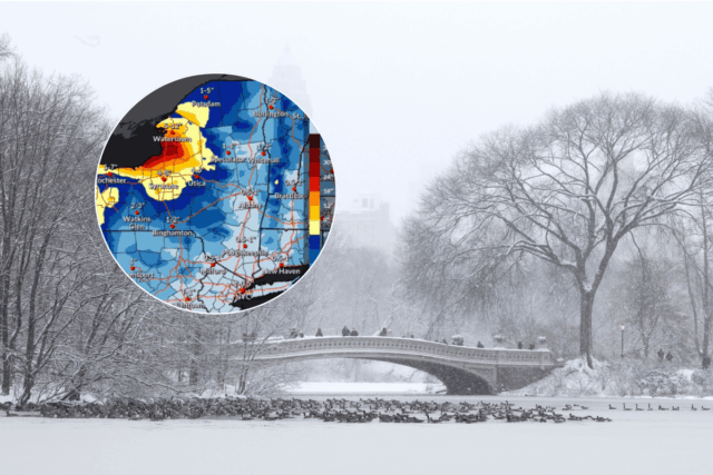 Alerta de tempestade de inverno no dia de ano novo, Alerta de tempestade de inverno no dia de ano novo, pois até 4 pés de neve prestes a cair