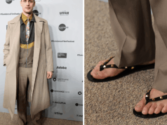 Alexander Skarsgård defende o flip-flop de inverno em Sundance Chinelos Alexander Skarsgard Sundance: compre online